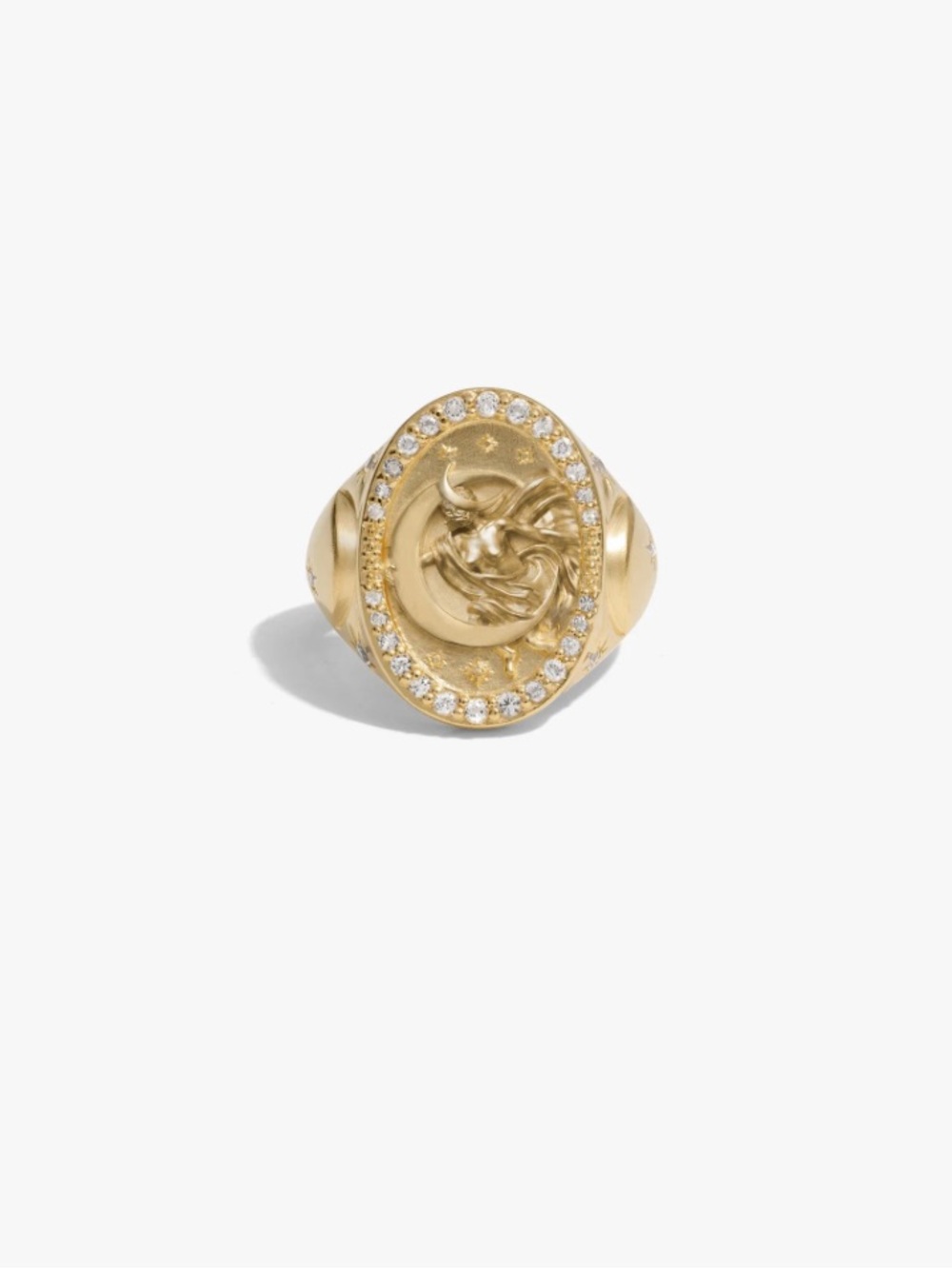 Awe inspired Special Edition Selene Ring - Gold size 7